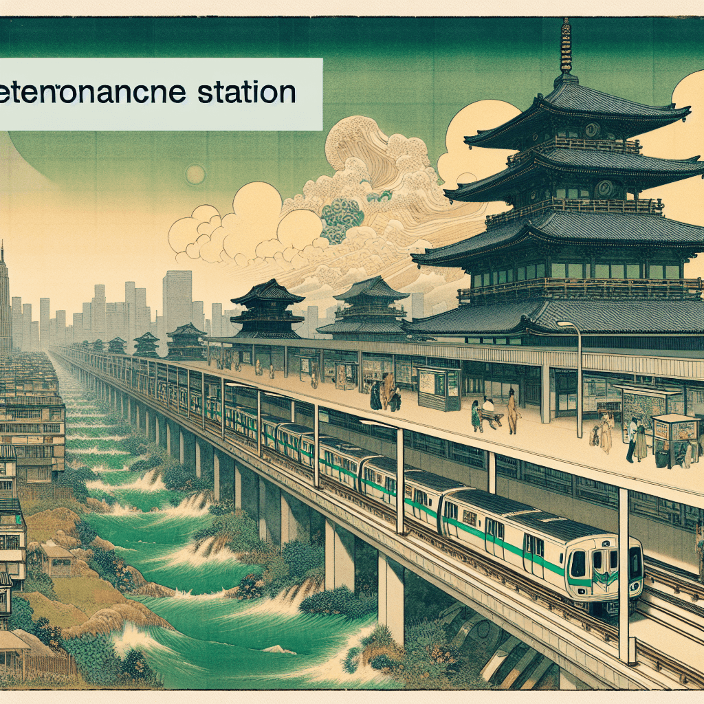 The title of the blog post is "Modern-Day Renaissance: Green Stations & Climate-Ready Infrastructure on the 6 Line.