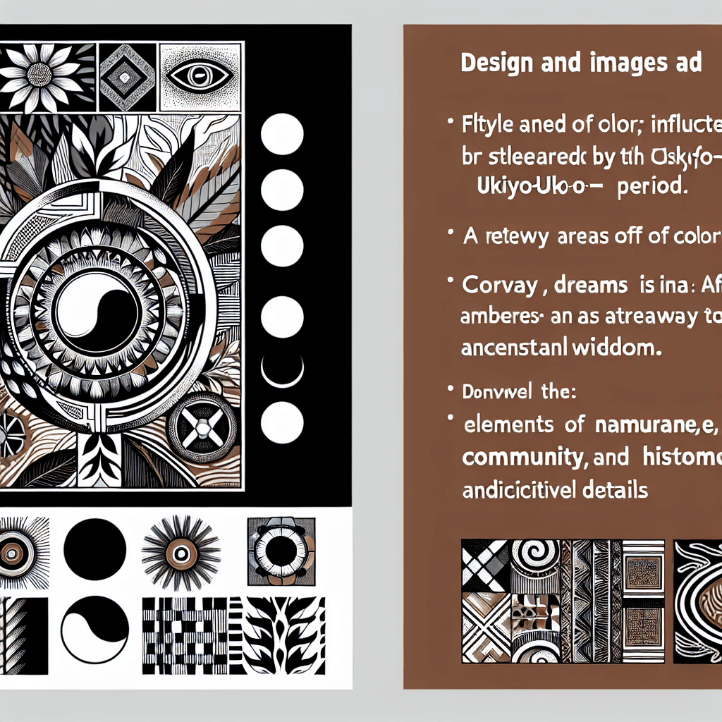 Design an image representing dreams in African cultures as a gateway to ancestral wisdom.