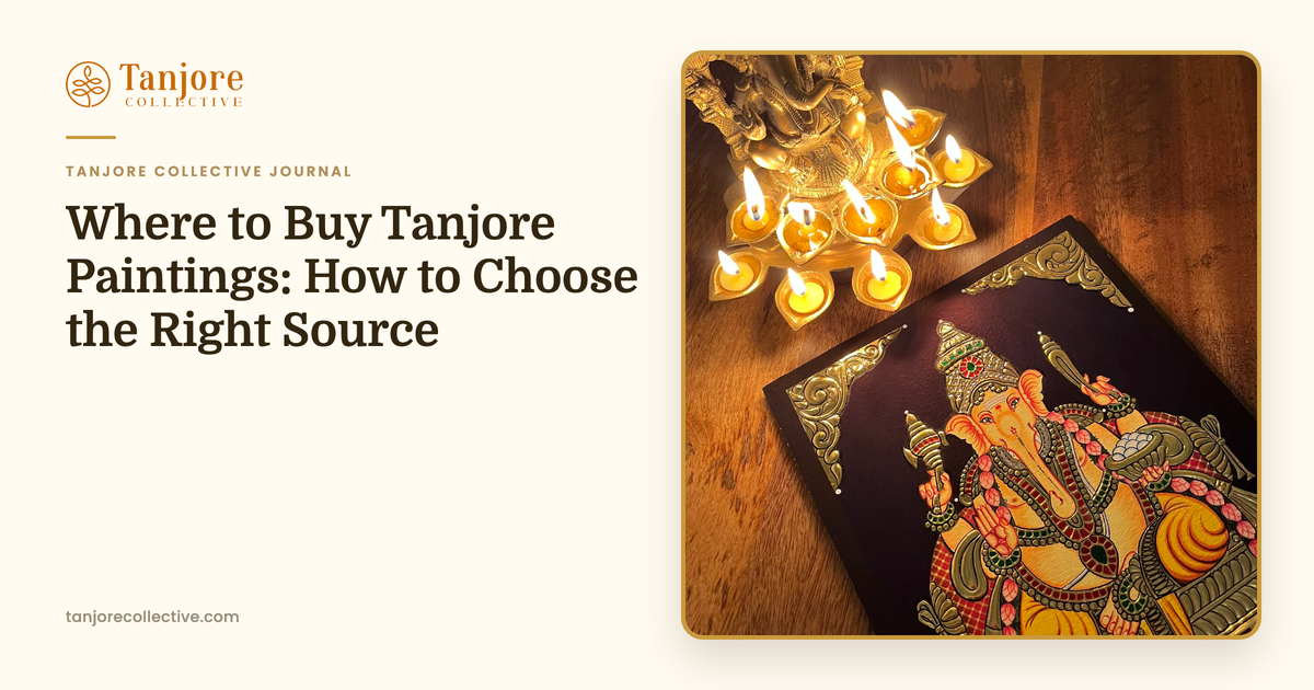 Where to Buy Tanjore Paintings: How to Choose the Right Source