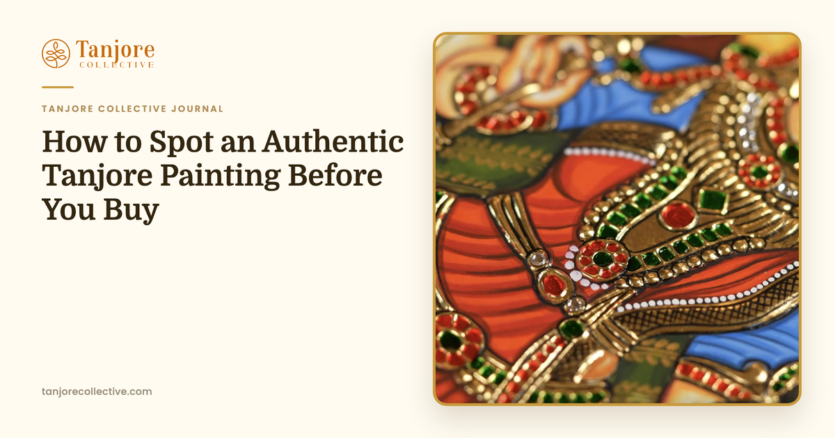 How to Spot an Authentic Tanjore Painting Before You Buy