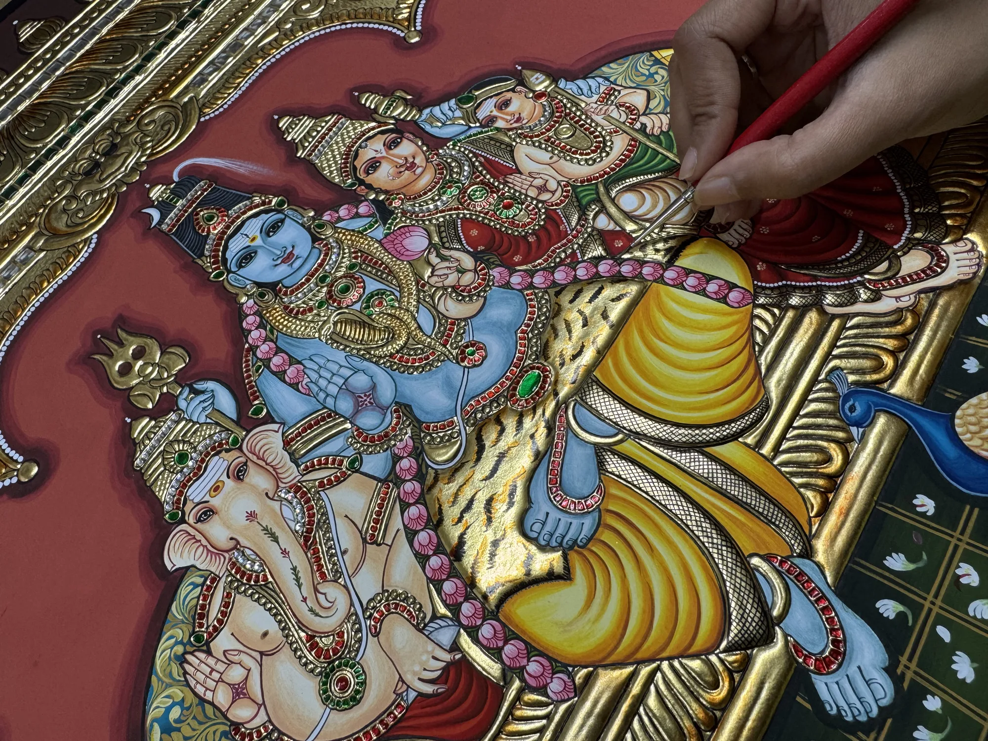 From Student to Professional: How to Become a Tanjore Artist