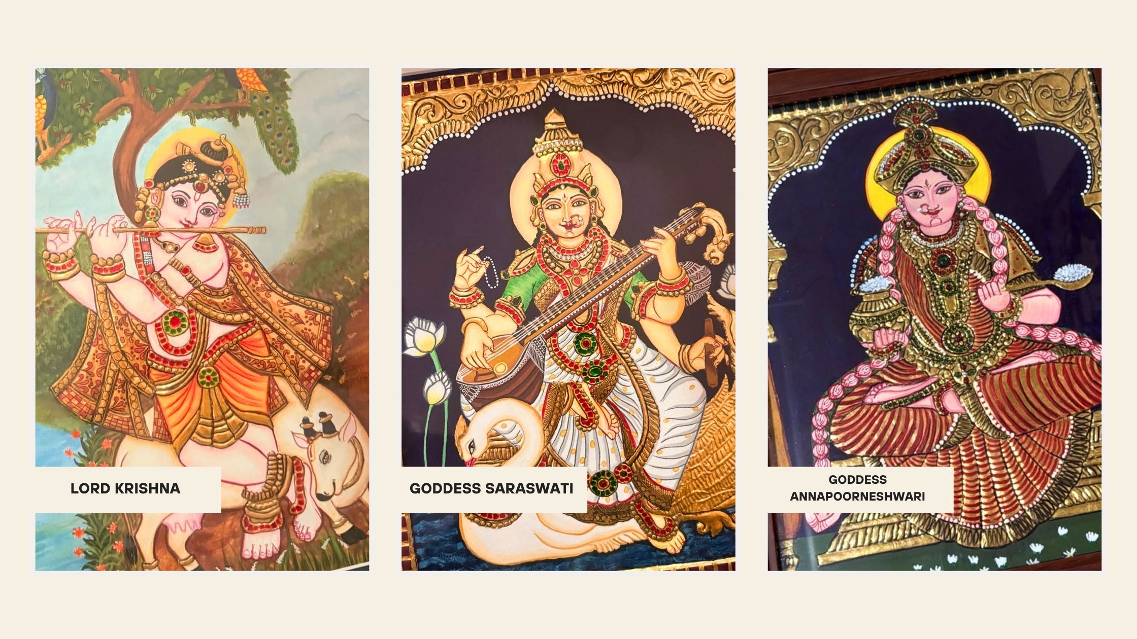 How Personal Guidance Helped Neha Learn Tanjore Painting Online