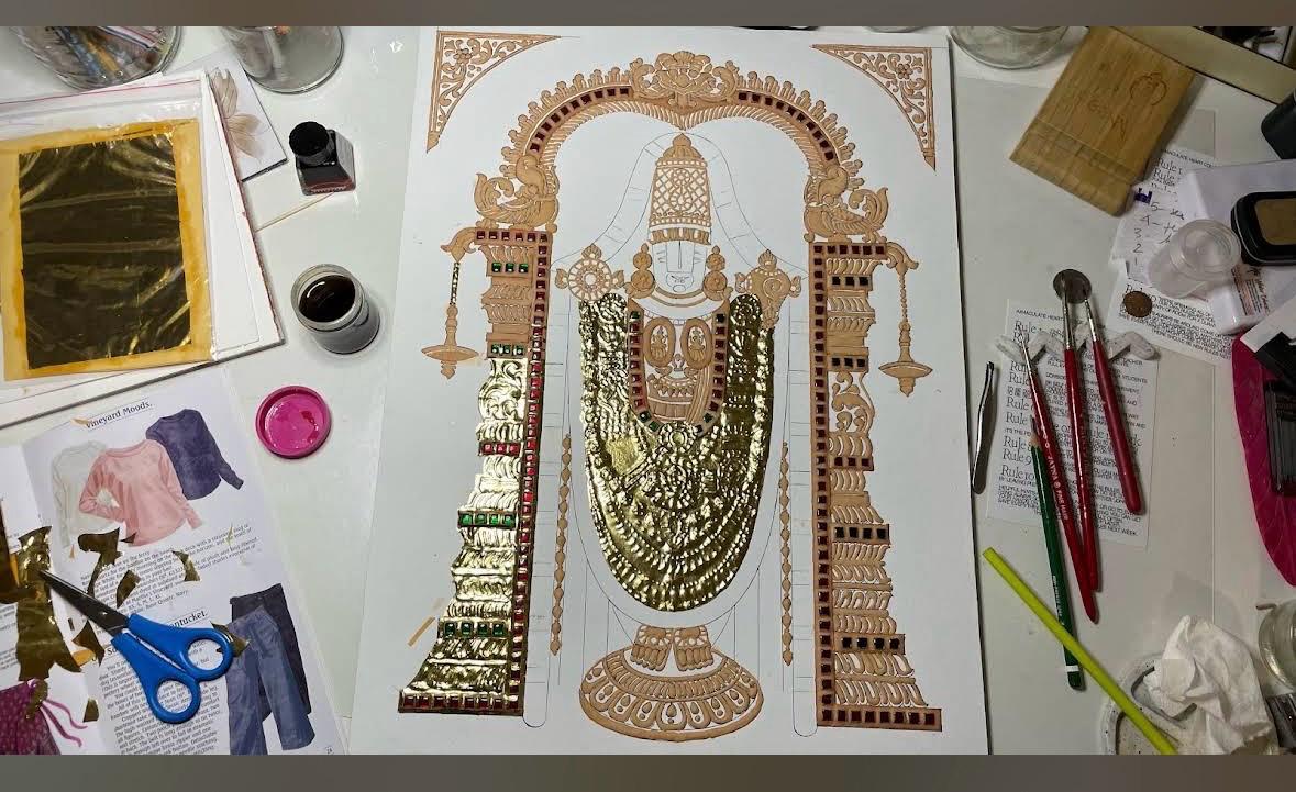 Can You Really Learn Balaji Tanjore Painting Online? Our Students Share Their Experience