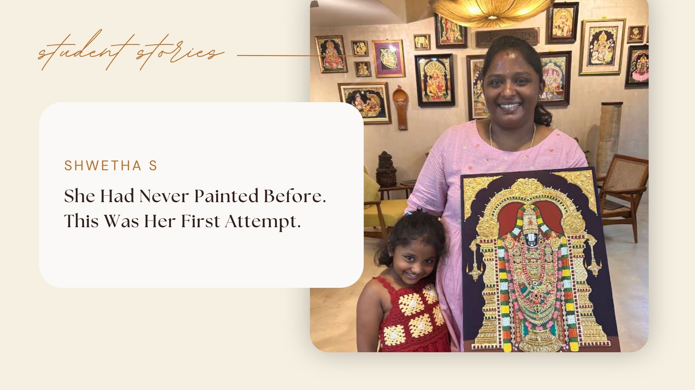 She Had Never Painted Before. This Was Her First Attempt.
