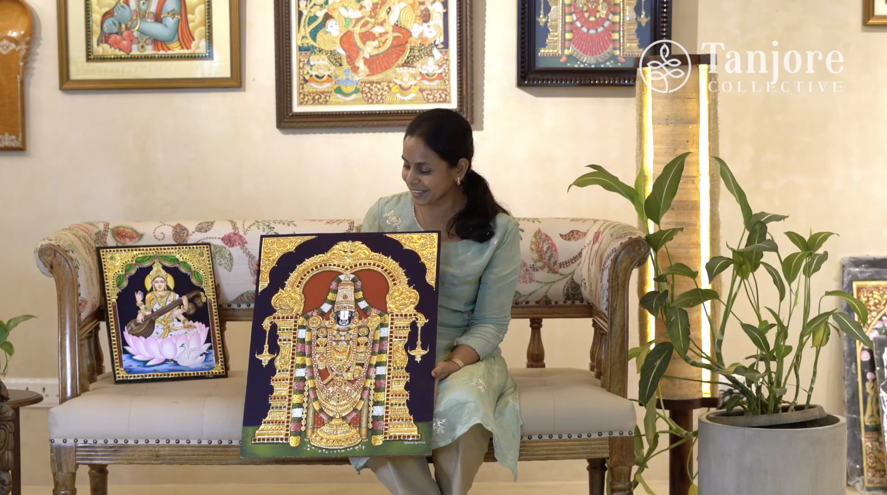 Her First Tanjore Painting Was a Gift. Her Second Was for Herself
