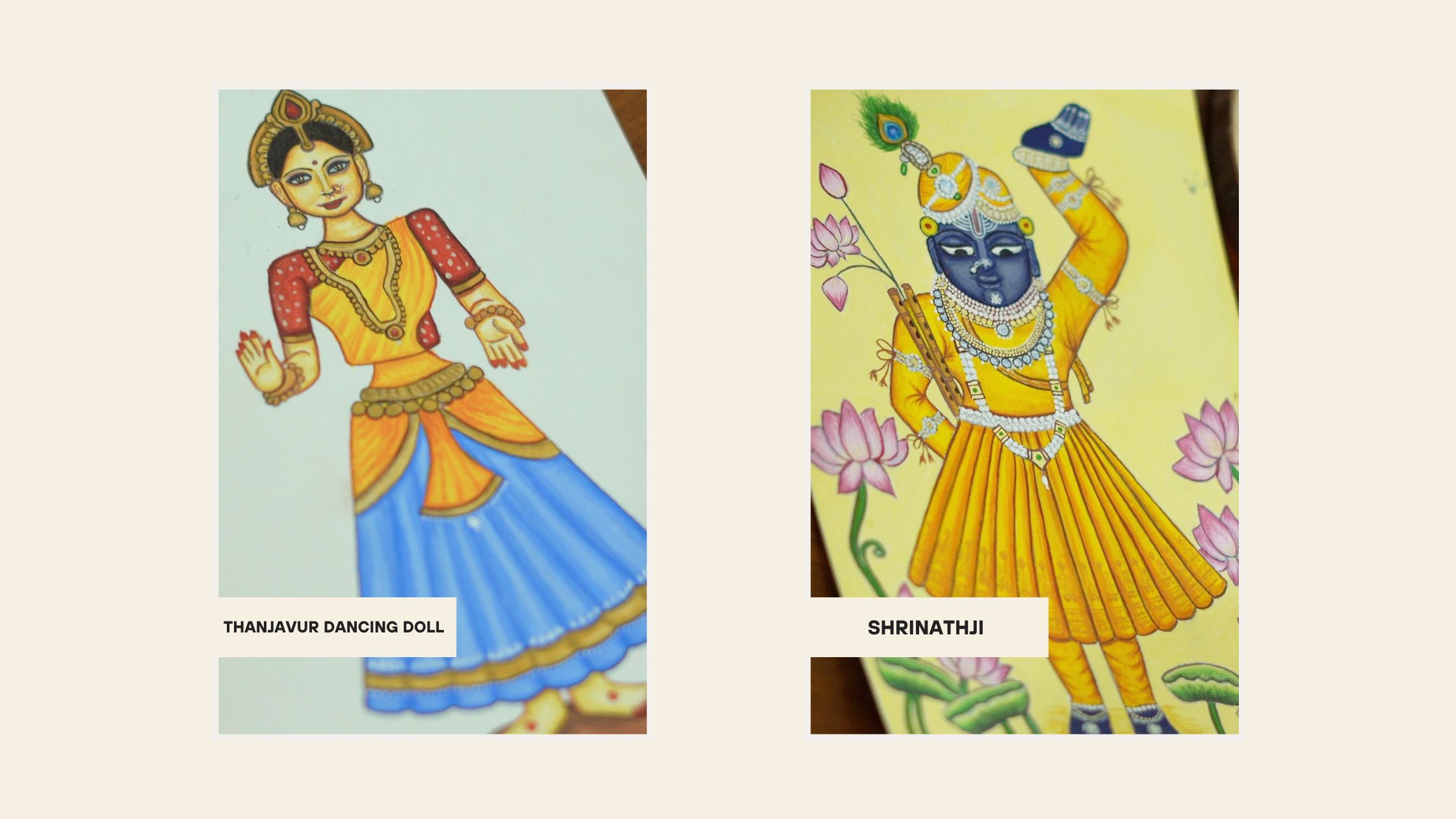 She Was Our First Online Student. See Where Tanjore Painting Took Her