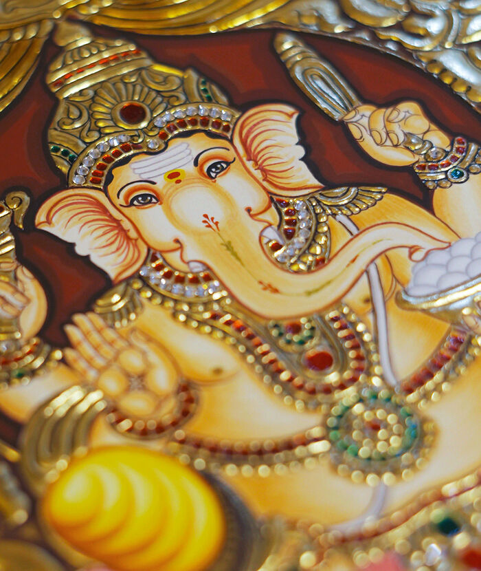 Lord Ganesha – Golden Orb