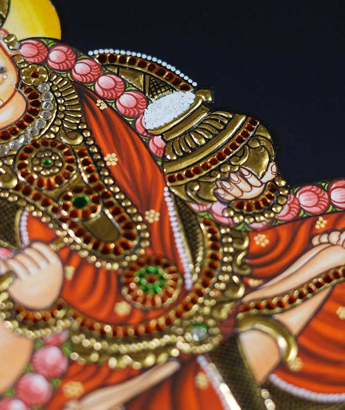 Annapoorneshwari Tanjore painting