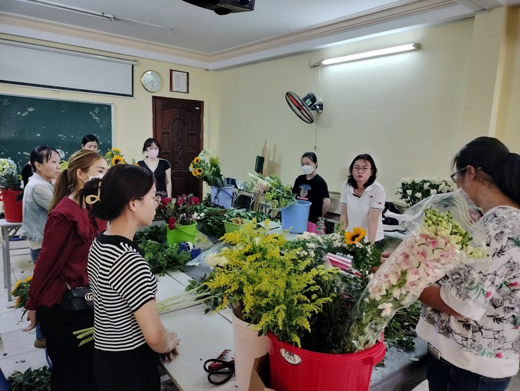 học cắm hoa ở Đà Nẵng