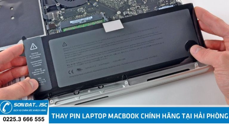 thay pin MacBook Hải Phòng - Bệnh viện máy tính Sơn Đạt