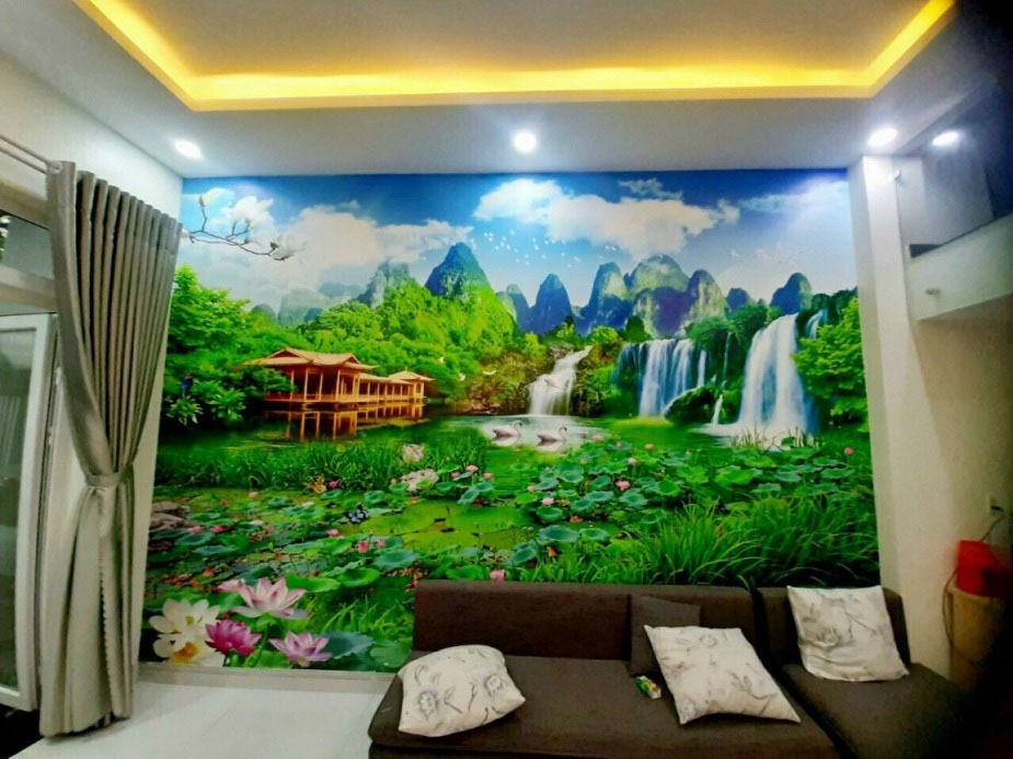 tranh dán tường tại Hà Nội