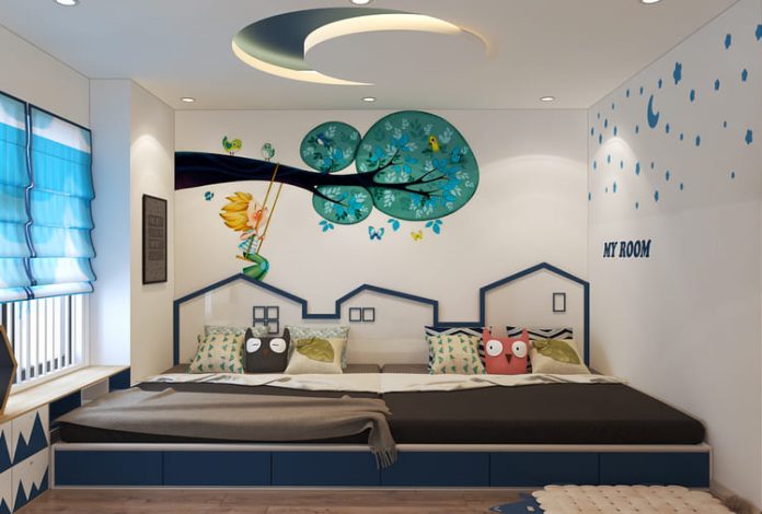 thiết kế phòng ngủ cho bé Hải Phòng