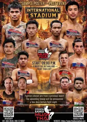 Samui Internation Stadium poster