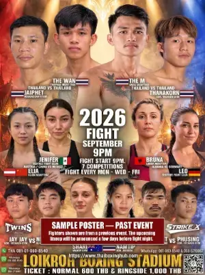 Loi Kroh Boxing Stadium Chiang Mai poster