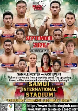 Samui Internation Stadium poster