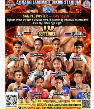 Ao nang Landmark — Muay Thai — October 24, 2026 poster