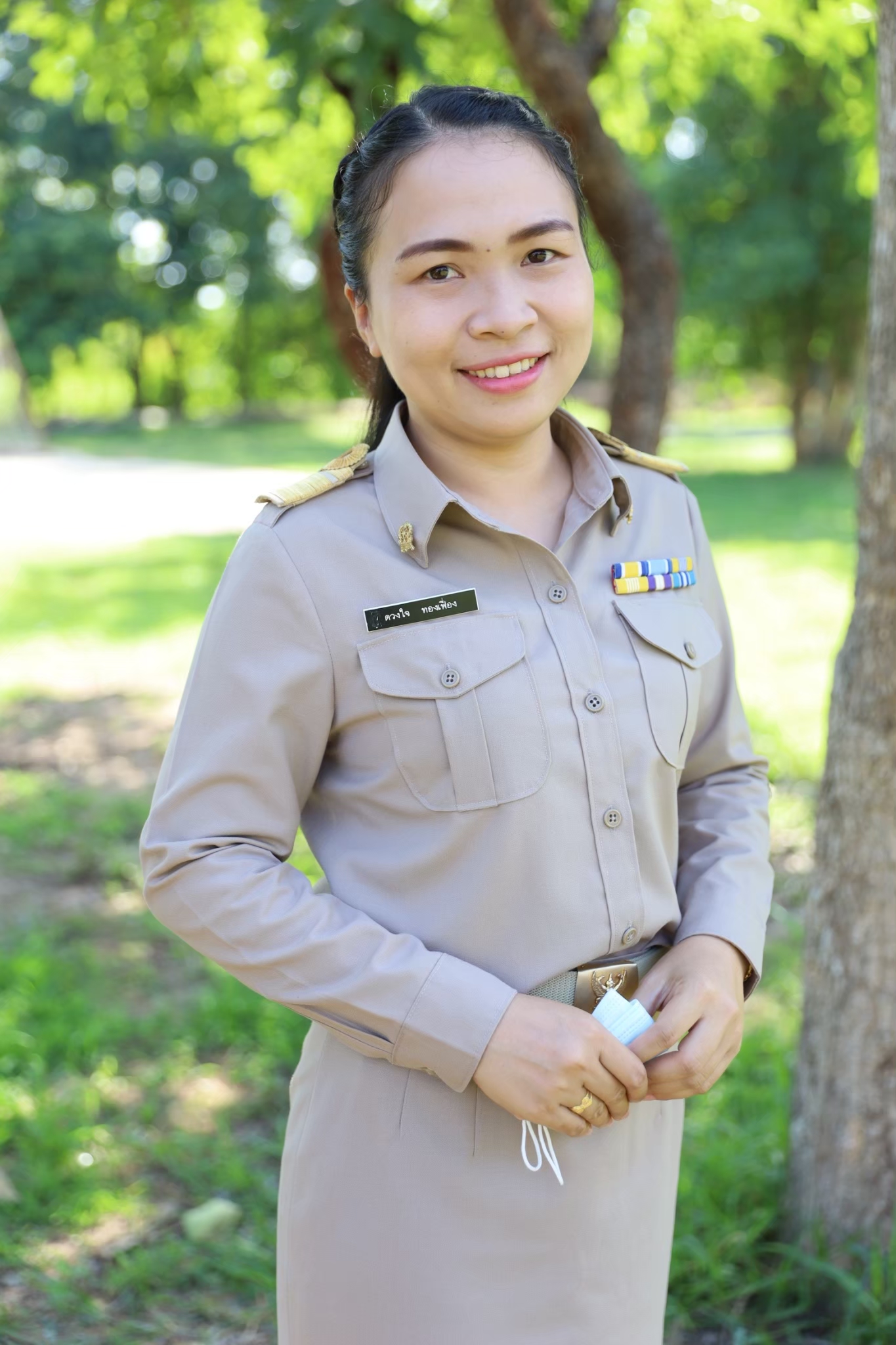 นางสาวดวงใจ ทองเฟื่อง