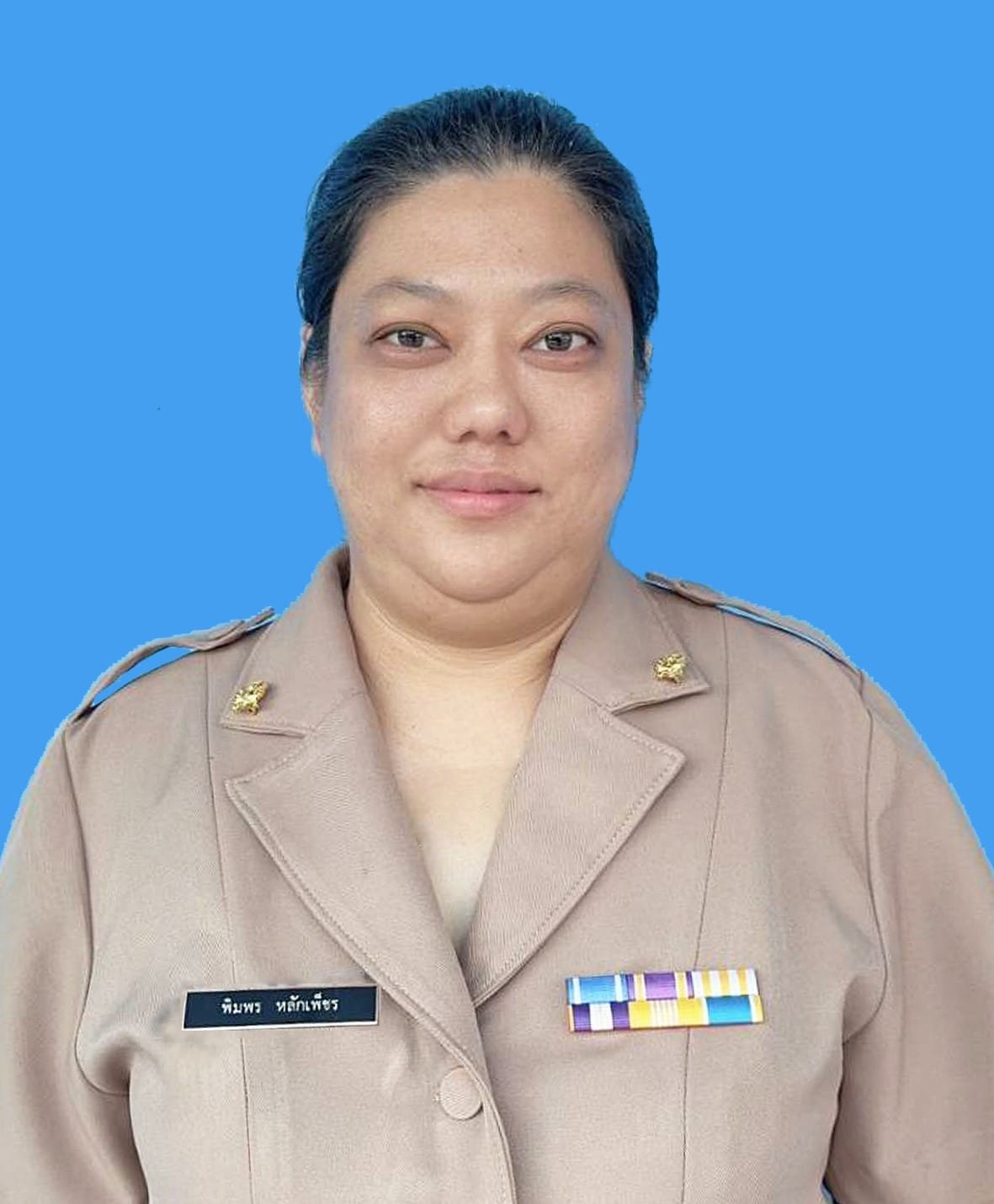 นางสาวพิมพร หลักเพชร