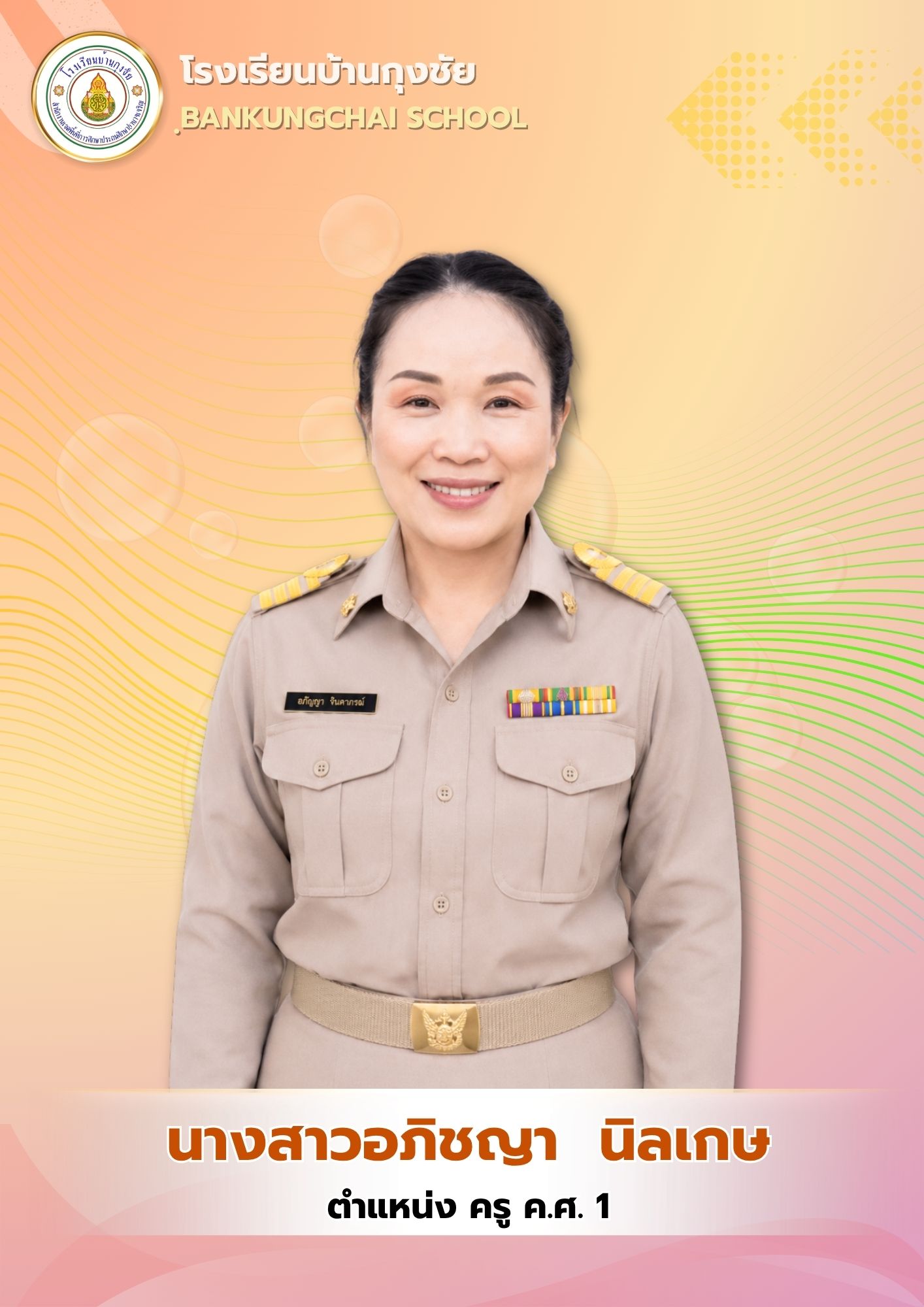 นางสาวอภิชญา นิลเกษ