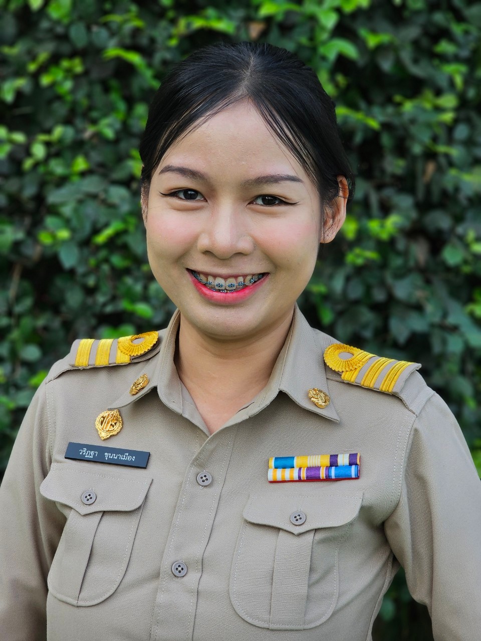 นางสาววริฏฐา ขุนนาเมือง