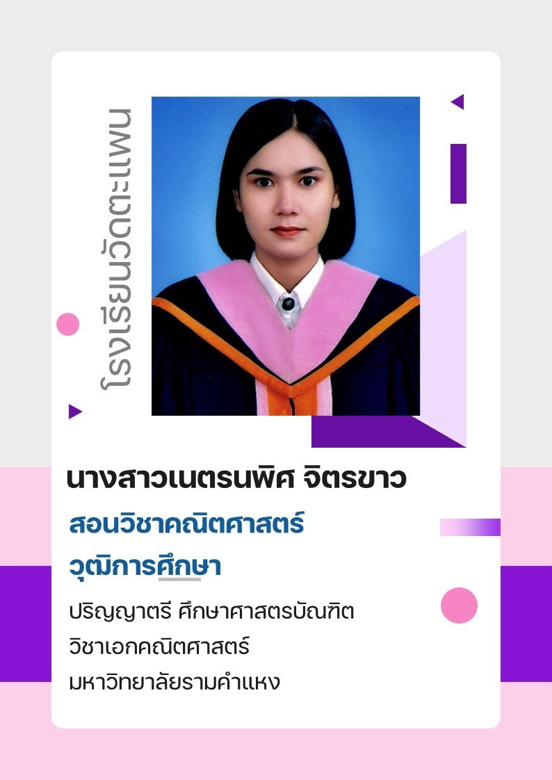 นางสาวเนตรนพิศ จิตรขาว