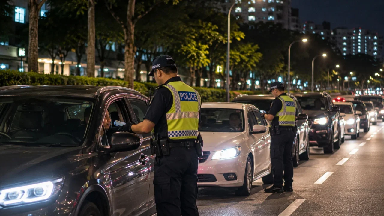 SPF: 17 motorists charged for drink-driving after September-October enforcement checks with two had readings more than twice the legal limit
