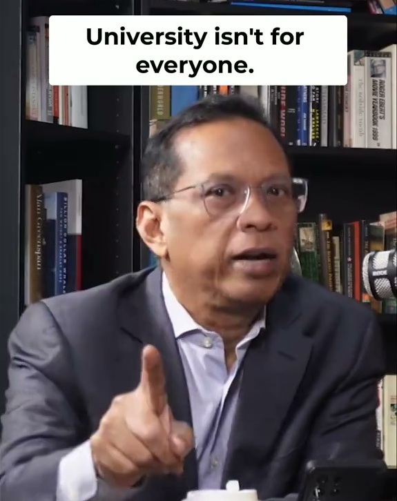“University is not for everybody... not for most people,” Shamsul Saad’s remarks reignite debate over merit and race in the Malaysian education system.
