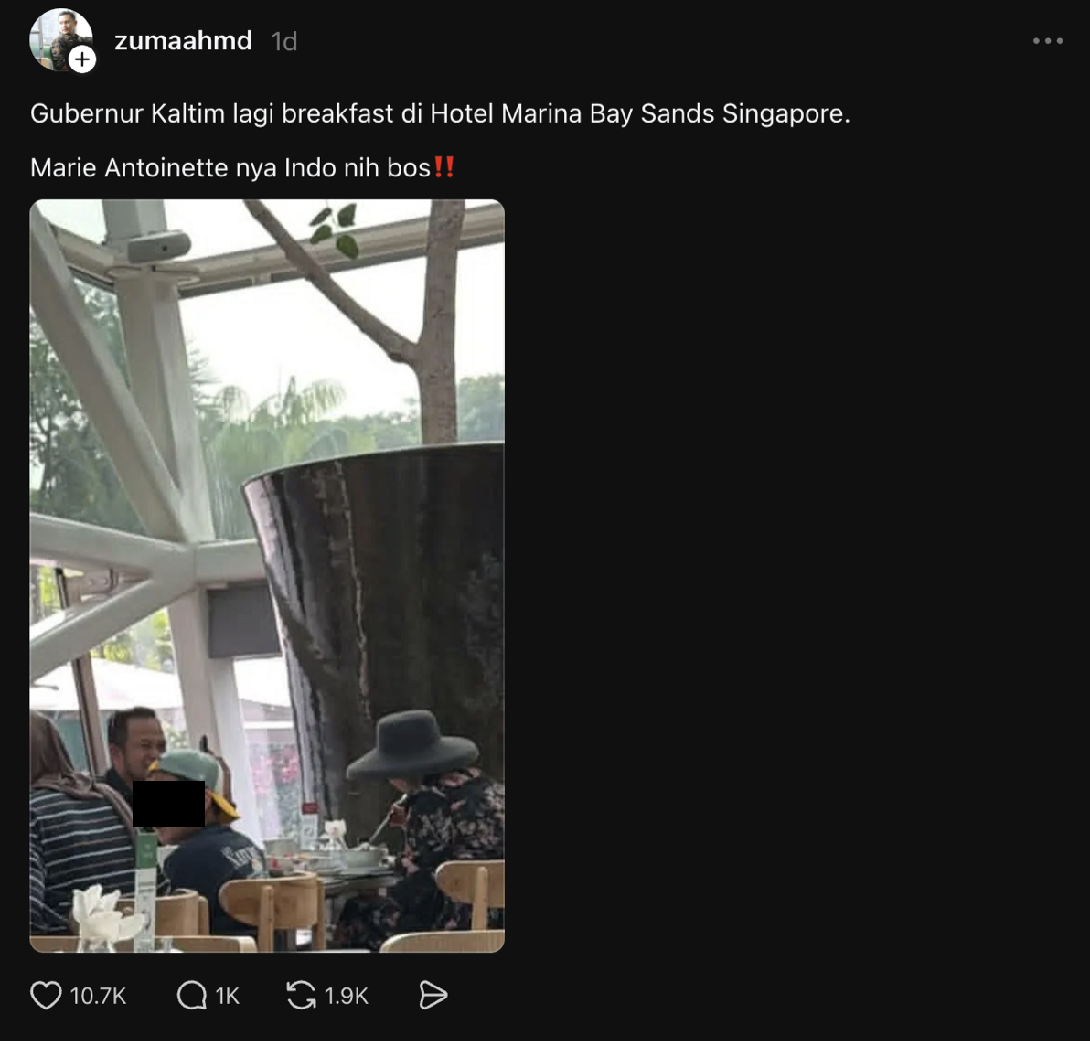 East Kalimantan governor MBS