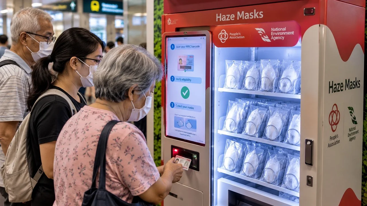 Free N95 masks for vulnerable individuals to mitigate haze’s negative health effects in Singapore