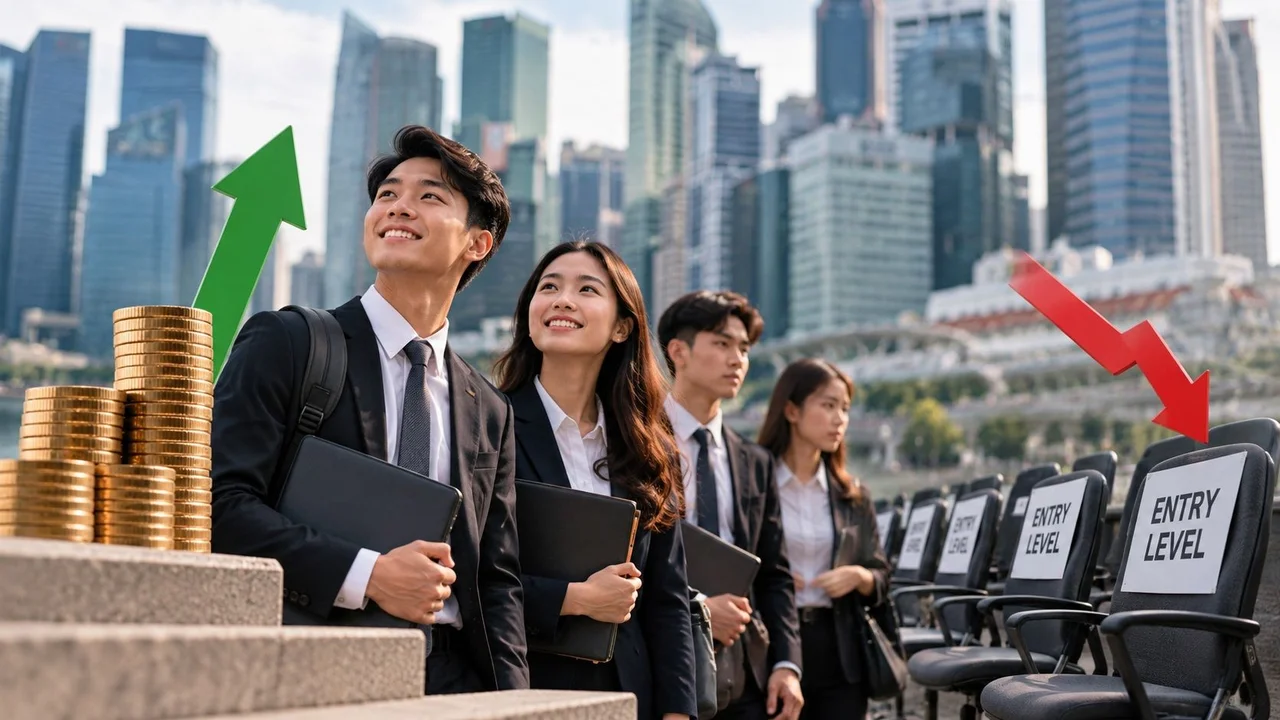 AON: SG fresh graduate entry-level salaries rise 2.5% as number of entry-level jobs falls 3.2%