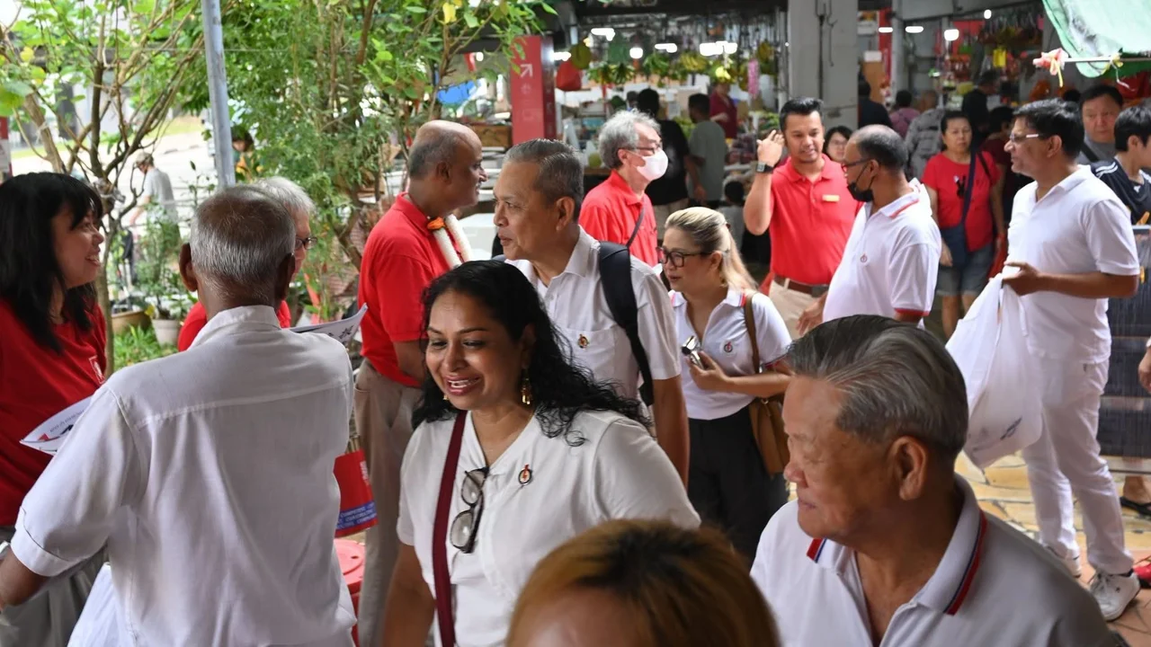 Paul Tambyah says SDP may have made PAP work harder after both parties turn up at Nee Soon food centre