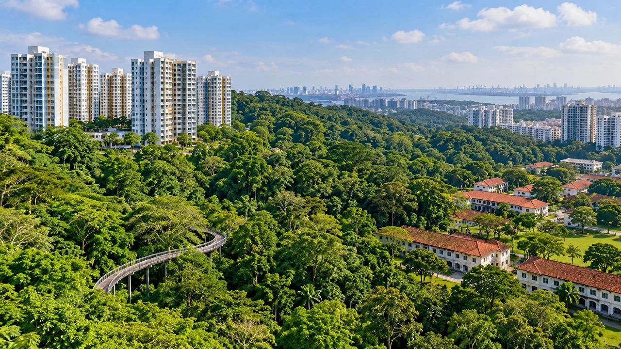 HDB: Revised plans cut 1,200 homes to preserve more greenery at Maju Forest and Gillman Barracks following public feedback