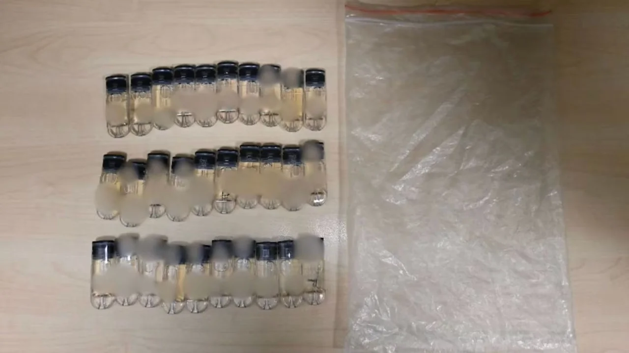 Deliveryman charged over alleged trafficking of 124 etomidate-filled vape cartridges