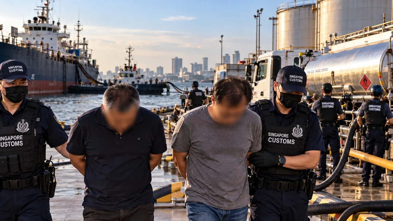 SG Customs: Two Singaporean men face S$3.34M fine each for evading duty & GST tax on 4.5M litres of diesel imported from Malaysia