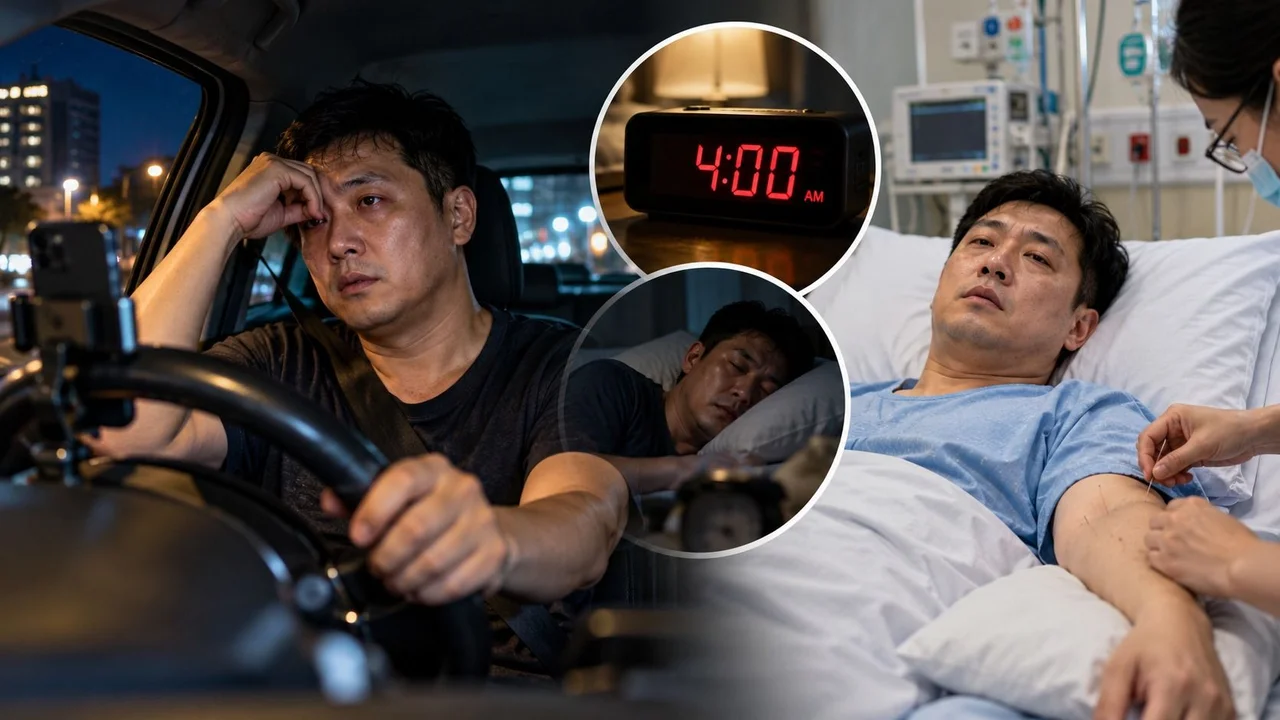 Singapore PHV driver, 37, suffers stroke after driving 14 hours/day; starts work from 4am and only sleeps for few hours daily