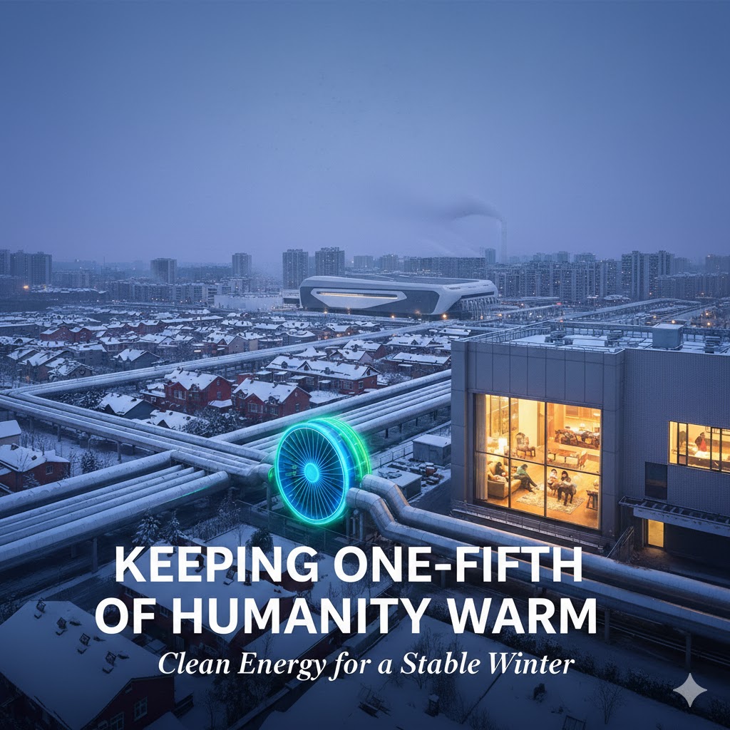 Keeping one-fifth of humanity warm