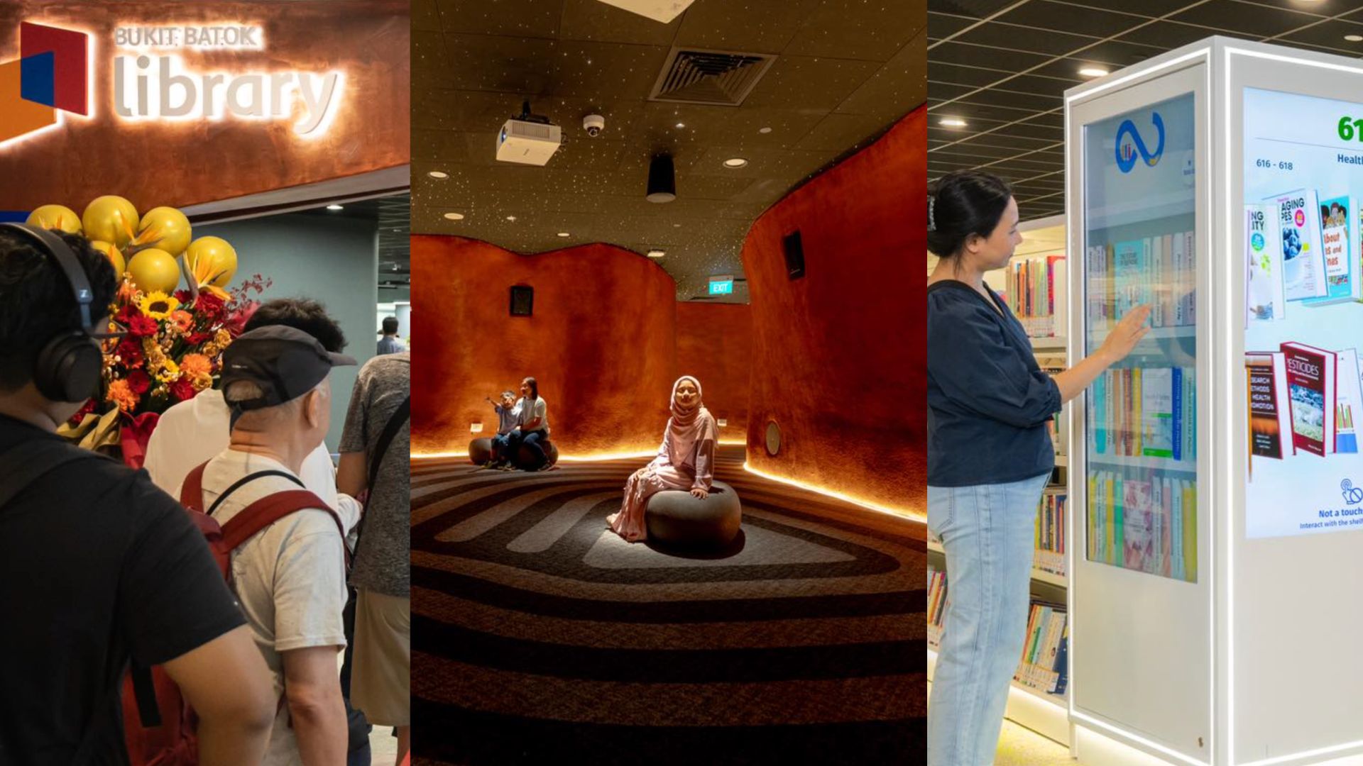 Bukit Batok Singapore Library wows the public with books, soundscapes, and late hours until 10pm