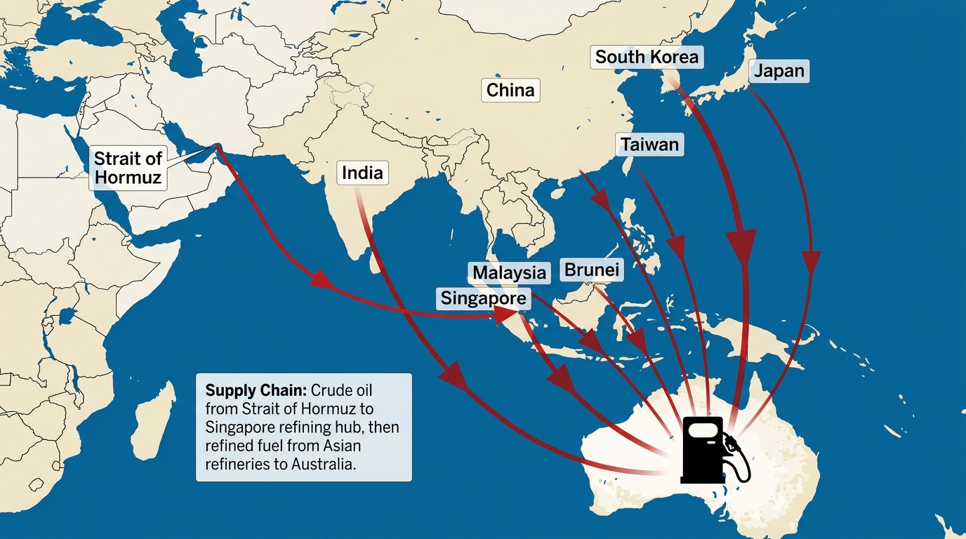 Australia’s fuel crunch isn’t about oil - panic buying is breaking a fragile supply chain