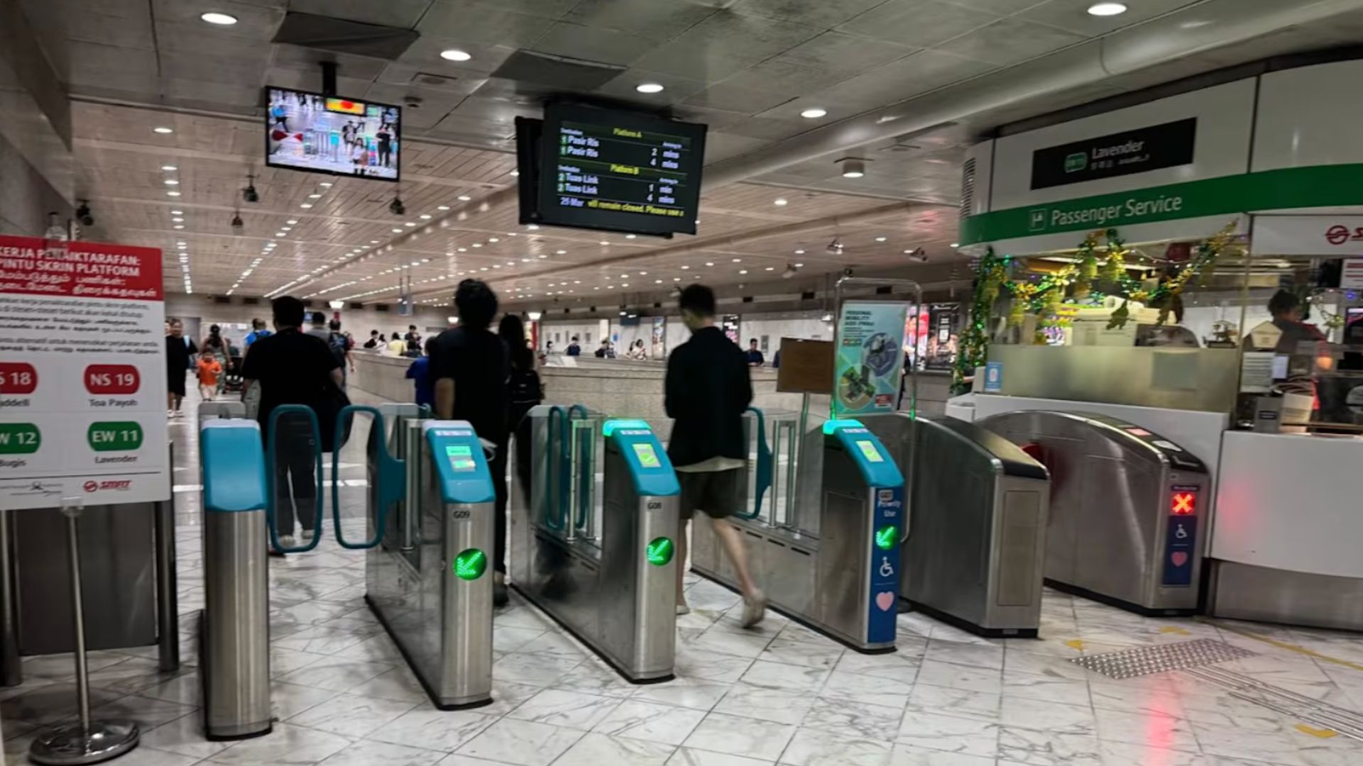 800 MRT station gates upgraded for better accessibility