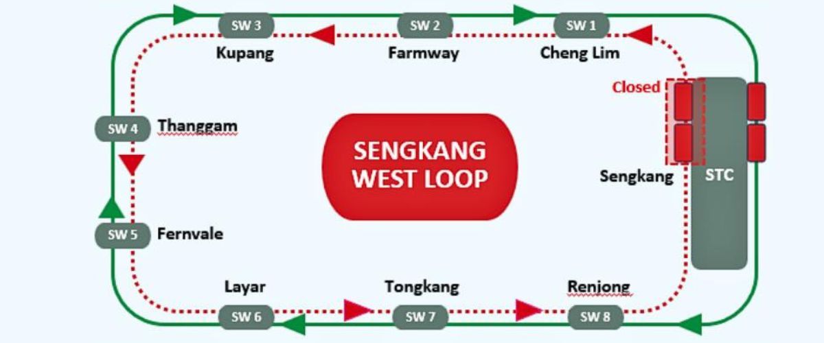 Sengkang West LRT loop closure from April 19 to affect commuters for six months