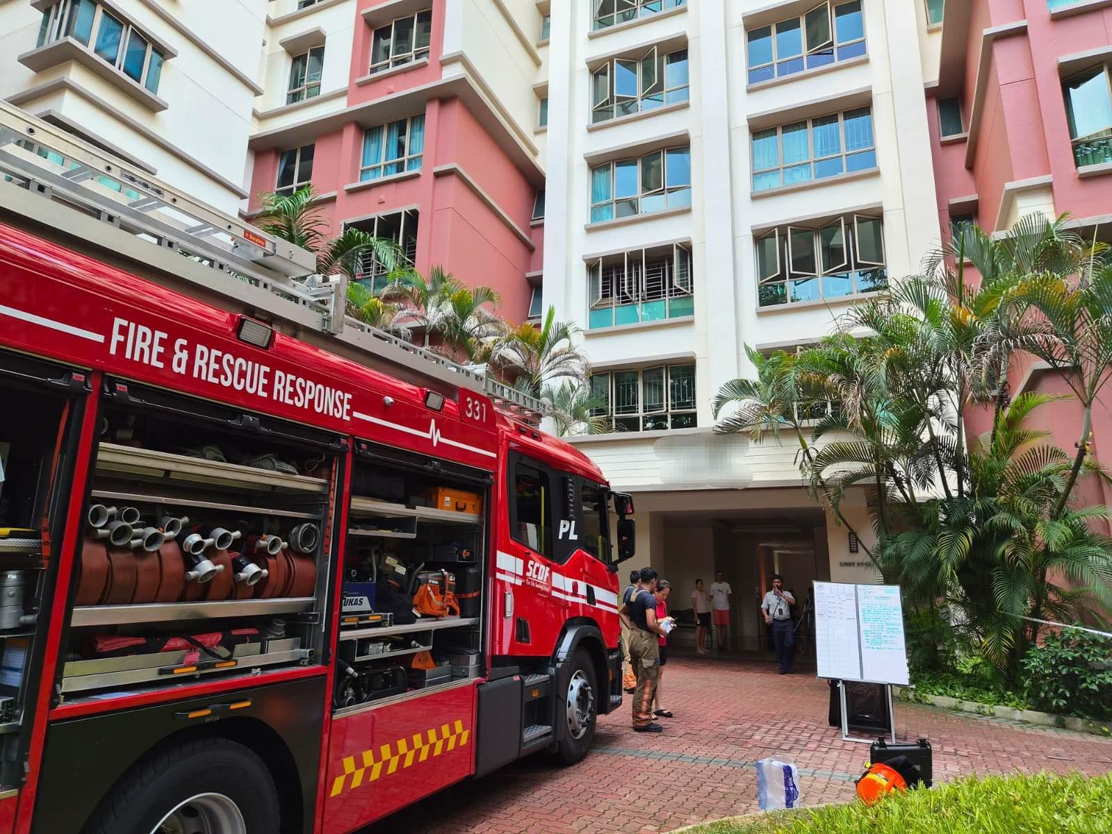 Four taken to hospital after Rivervale Link flat fire, about 50 evacuated