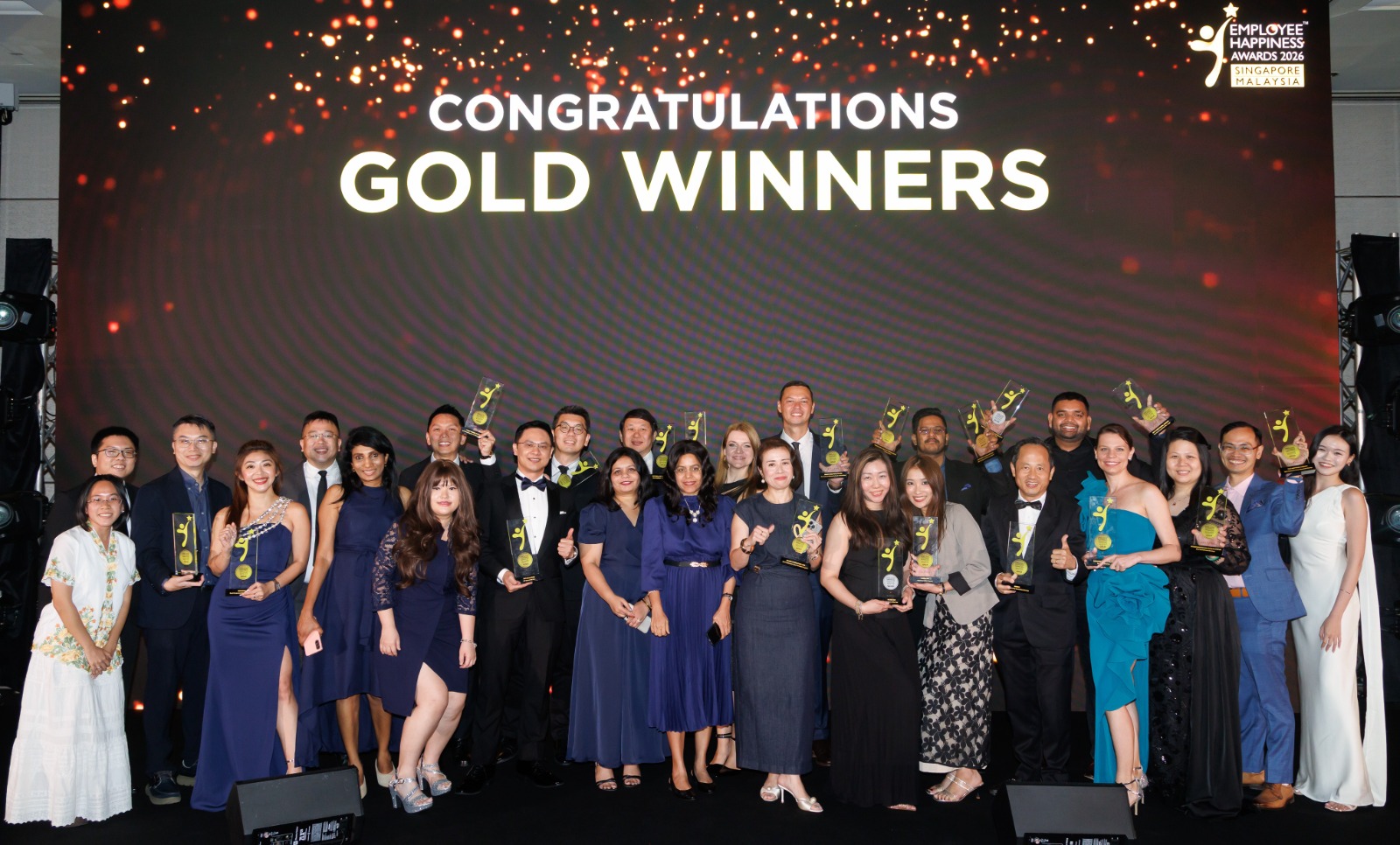 Employee Happiness Awards - Gold Winners