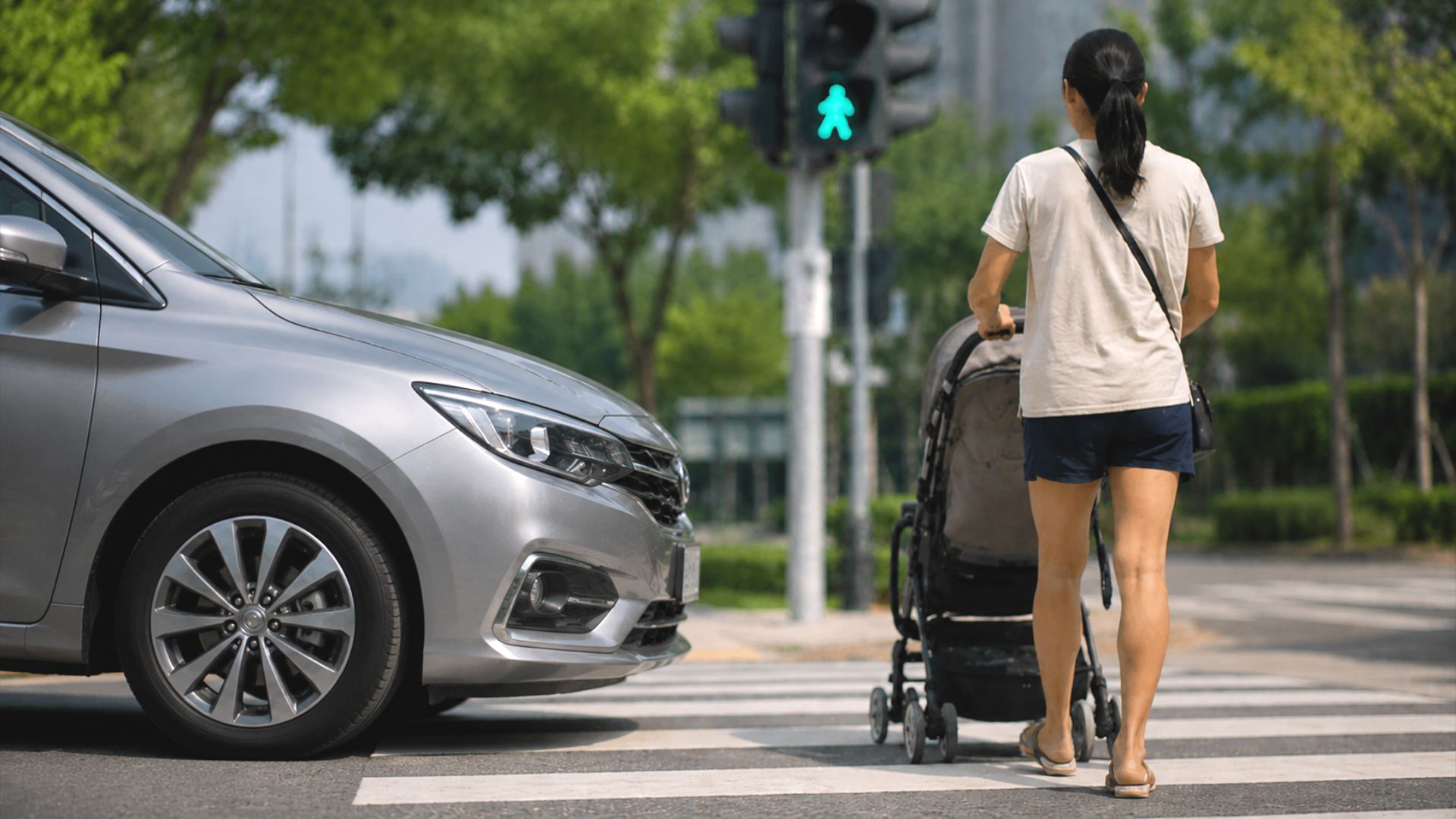 Ex-air force chief, accused of driving improperly, faces traffic charges after collision with woman and toddler in stroller