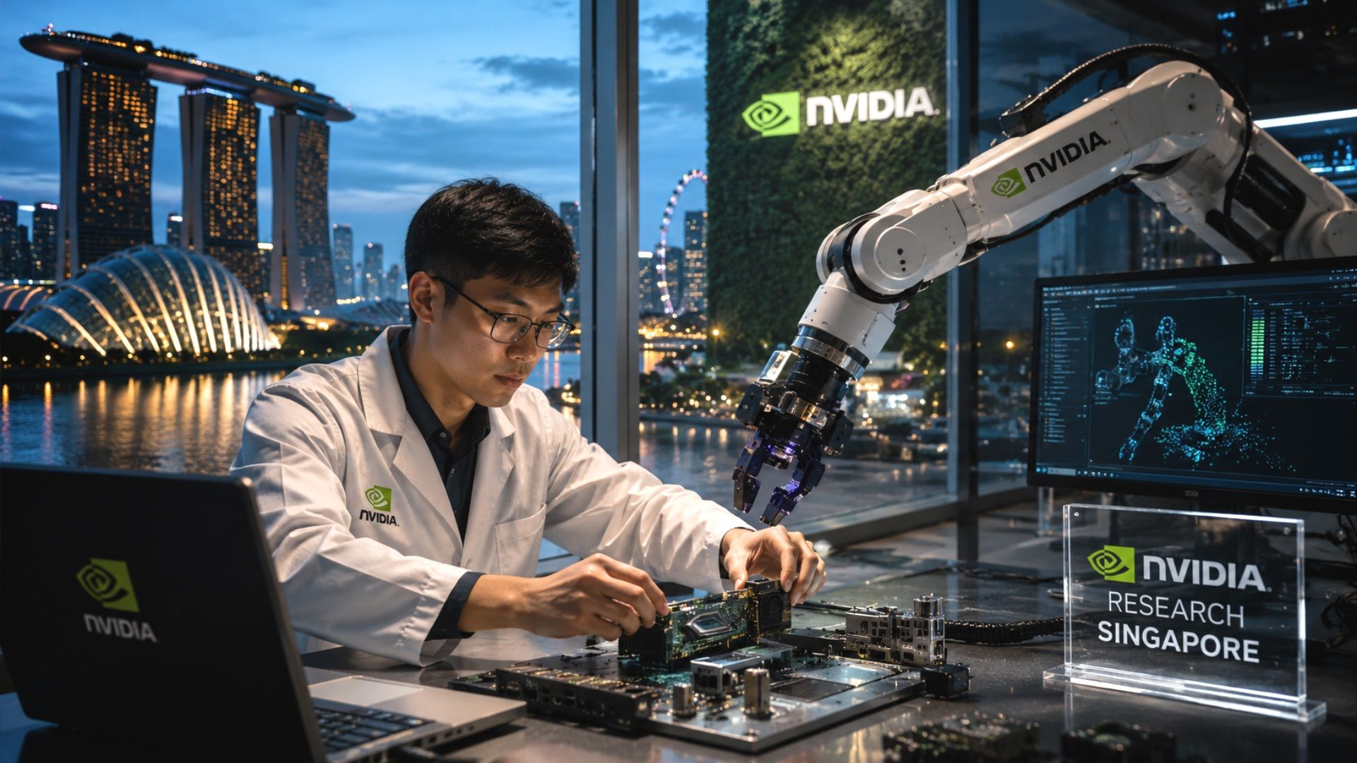NVIDIA to launch its new research hub in Singapore, marking latest boost to city-state’s artificial intelligence drive
