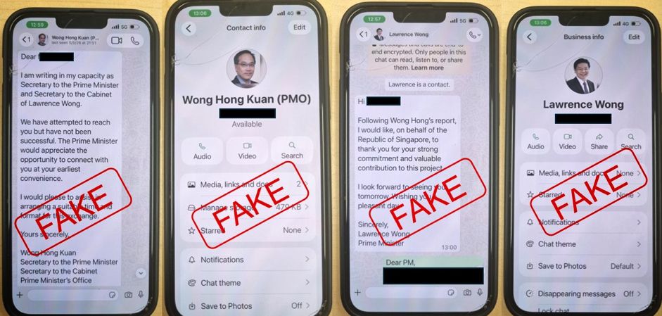 SPF: Man loses S$4.9 million in Strait of Hormuz funding assistance scam involving impersonation of PM Wong