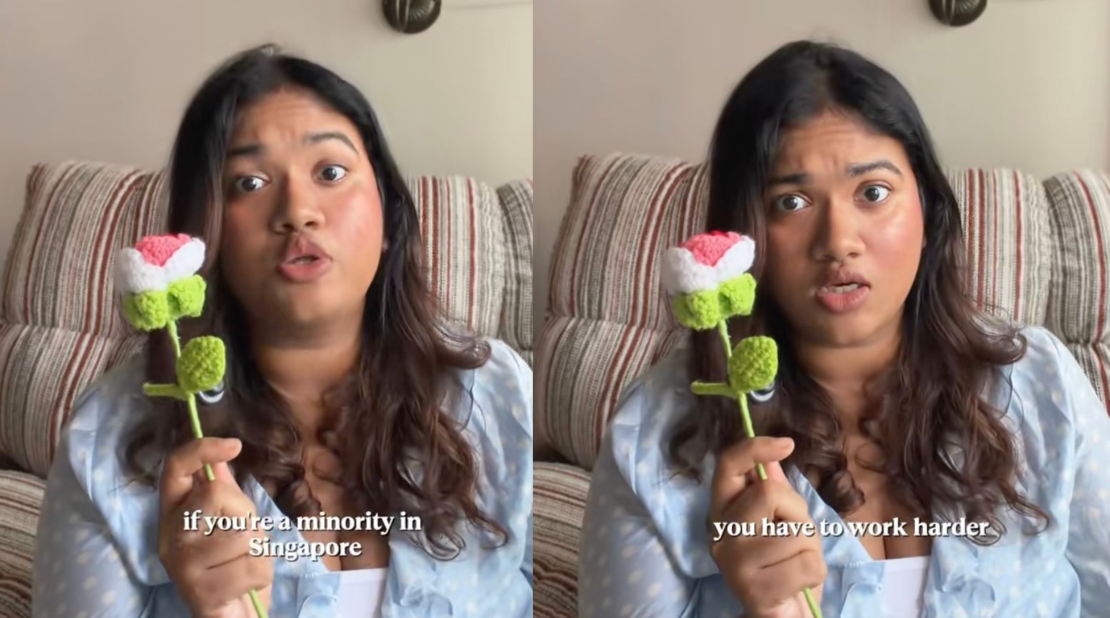 Woman explains why minorities in Singapore have to work harder