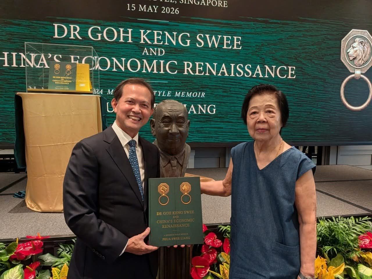 ‘A great honour’: Goh Keng Swee’s wife invites Leong Mun Wai to her book launch