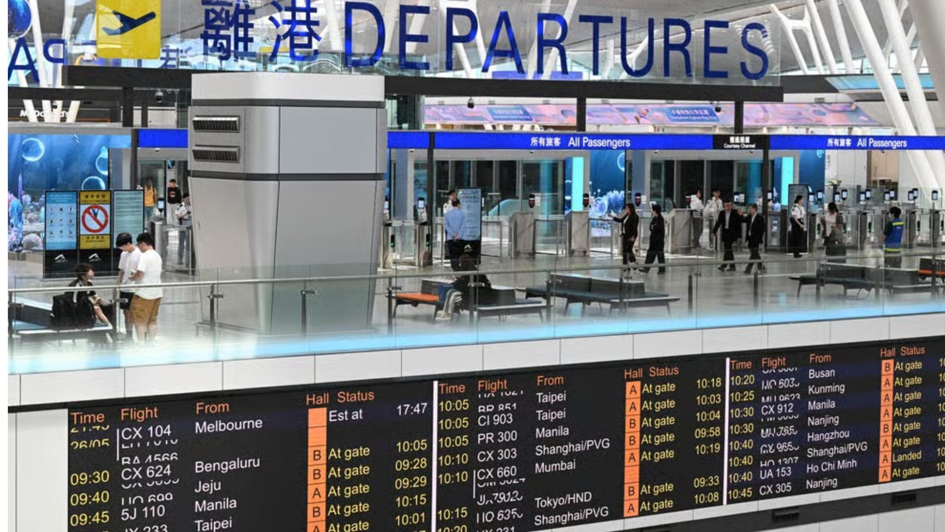 Hong Kong challenges Singapore’s Changi for best airport in the region