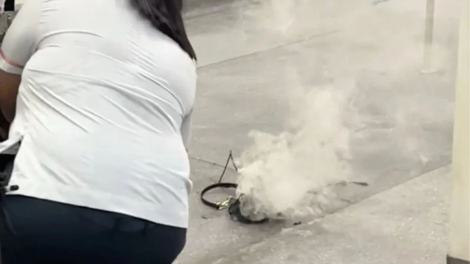Power bank suddenly caught fire and emitted smoke on Singapore MRT, causing emergency evacuation of passengers