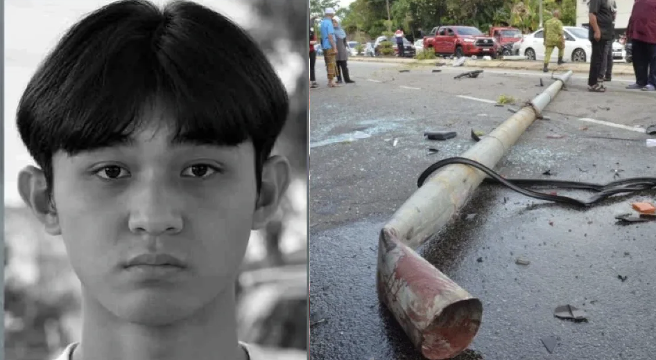 Heartbreaking Malaysia crash leaves father traumatised after son is decapitated